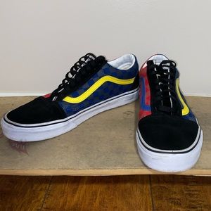 Vans OTW Old Skool “Rally Red & Blue Checkerboard”